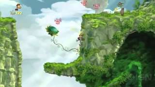 Rayman Origins Walkthrough - Jibberish Jungle Punching Plateaus (Part 3)2745