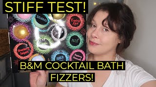 B&M BARGAINS ADVENT COCKTAIL BATH FIZZERS! SNIFF TEST!