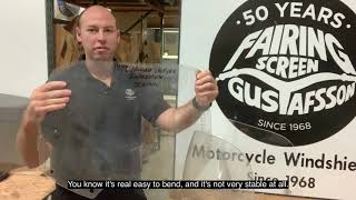 Motorcycle Windshields - Acrylic vs Polycarbonate - Gustafsson Plastics