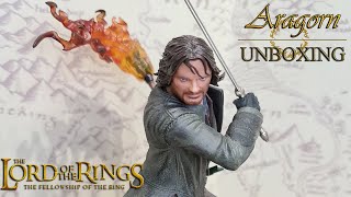 Aragorn Weta Workshop Figure from Lord of the Rings | Figures of Fandom Unboxing (Greek)