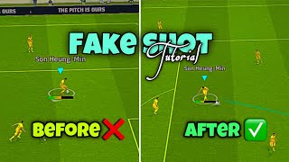 Fake shot Tutorial  Settings And Tips To Play Like A PRO - | Re-upload | Tips and Tricks | Efootball