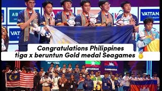 Momen Penyerahan Medali Seagames Cambodia 2023 kategori Mlbb pria👏#seagames2023 #mlbb #mobilelegend