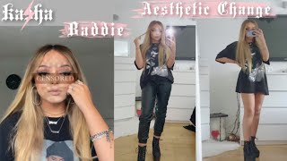 CHANGING MY AESTHETIC to INSTA BADDIE | instagram baddie glow up transformation tutorial | KASHA