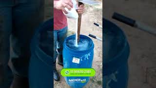 REAÇÃO DO GEL DE PLANTIO HIDROGEL NA ÁGUA #geldeplantio #agricultura #produtorrural