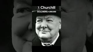 TOP 15 LEADERS WITH THE LARGEST ARMY #2023 #edit #politics #ww2 #video #shorts #short #history