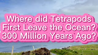 Where did the Terapods First Land and Come Out of the Ocean 1