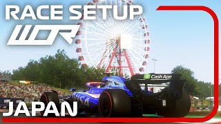 WOR TIER 2 F1 24 JAPAN - Qualify Lap + RACE Setup 💪