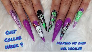 Alice's Nightmare in Wonderland / Collab w/ @mamadoesnailz @RozeBeauty318 @nailartbynessa