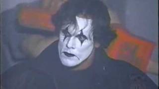 November 4th 1996: Sting watching Jarrett