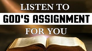 Urgent Message From God to you 💥💌 || God Assignment for you💥🔥 | God's message for you and me today,