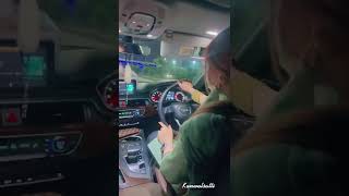 Audi drive by girl || girls car driving status |👑| 🔞rash driving by girl 🚫||👑