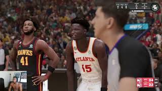 CLASSIC Hawks Vs. Hawks Matchup!! NBA 2K23 Playnow Online Gameplay