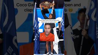 Coco Gauff TROLLS her haters! 🗣️🤭#tennis