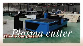 Plasma cutting machine 1500*3000mm working size CNC cutting machine for metal work.