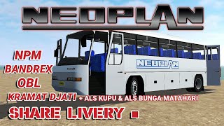 LIVERY MOD LANGKA NEOPLAN◼️