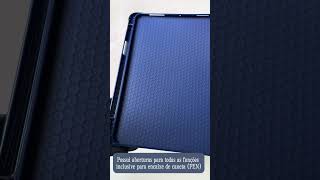 Capa Smart Case para Ipad Air M2 11'' Azul c/ Slot para Caneta