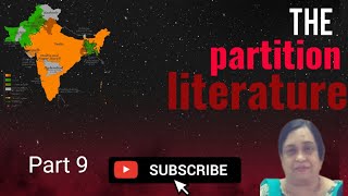 Partition literature in Indian writing in English