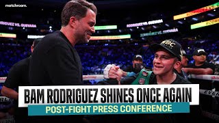 Jessie 'Bam' Rodriguez & Eddie Hearn React To KO Win Vs Pedro Guevara