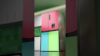 Walton Multicolor Side By Side Refrigerator | Uplift Life, Uplift Your Style | Walton Smart Fridge