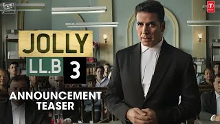 Jolly LLB 3 Announcement Teaser |  Akshay Kumar |  Arshad Warsi ,Saurabh Shukla | New teaser |