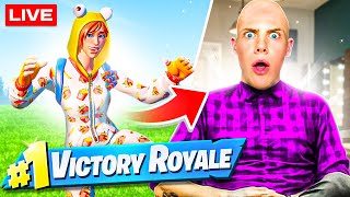 Fortnite, But I Have To SHAVE My Head!  *LIVE* 😳 Presented by MANSCAPED