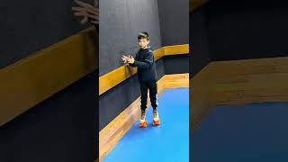 Kids rollerskating