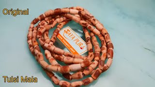 MAYAPURI Original Tulsi Kanthi Mala/Tulasi Mala for Neck, 2 Round | Holy Basil Necklace