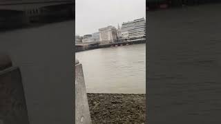 London Bridge River Thames View #shorts #londonbridge #london #riverthames