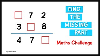 Maths Puzzles (Part-6) with answer to test your logic | Logic Matters