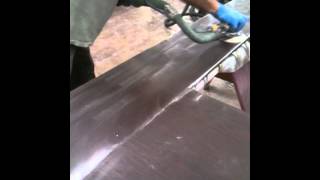 SurfPrep Foam Abrasive Sanding Polyurethane Wall Panels For City Center Las Vegas Montbleau