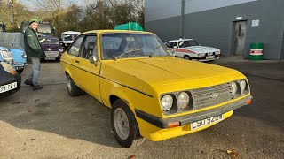 1980 FORD ESCORT RS | MATHEWSONS CLASSIC CARS | AUCTION: 27, 28 & 29 NOVEMBER 2024