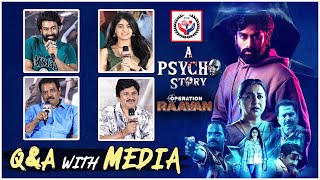 Operation Raavan Trailer Launch Event | Rakshit Atluri | Raadhika Sarathkumar | Venkata Satya | TFJA