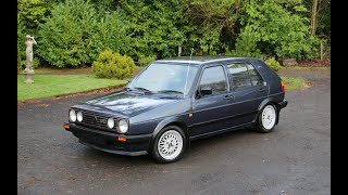 1989 Volkswagen Golf GTI 8V Helios Blue 80,000 miles