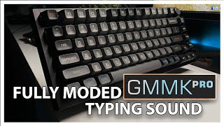 GMMK PRO | Gateron CAP Yellow | PC Plate | MT3 Susuwatari | Typing Sound