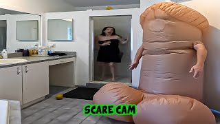 BEST SCARE CAM Priceless Reactions 2024😈#20 | Funny Videos TikTok🤣🤣 | CoCo Scare Cam |