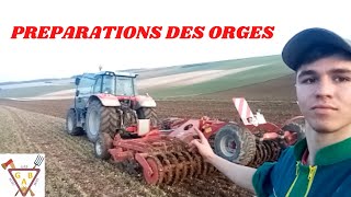 Préparation pour les orges de printemps-2020