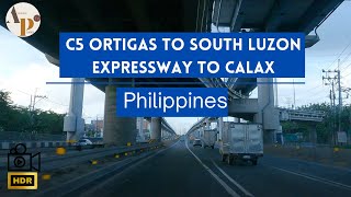 C5 Road to South Luzon Expressway to Calax Toll Gate