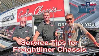 Essential Motorhome Service Tips from Freightliner Custom Chassis Experts