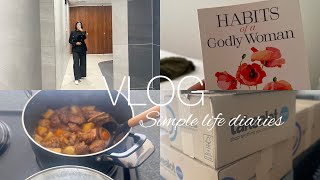 VLOG- simple life diaries, settling in, takealot haul, cook with me | Neilwe K | SA YouTuber