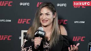 Cynthia Calvillo Talks Nina Nunes Fight, Adapting To New Weight Class & More - UFC On ESPN 41