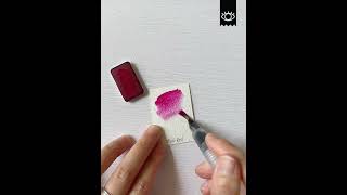 Rose Red Handmade Honey Based Watercolour Sampling | L'oeil