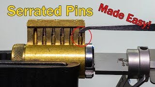 [372] How To Pick Serrated Pins | Lock Picking Simply Explained!