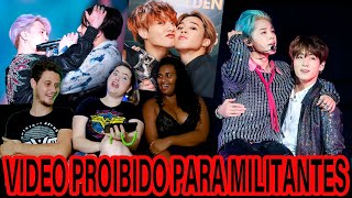 VIDEO PROIBIDO PARA MILITANTES - JIKOOK É REAL 4 (ANALISANDO e REAGINDO SHIPPS do BTS)