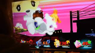 Super Smash Bros. Ultimate Raw Footage 9 (Pichu, Ridley, Isabelle, Kirby)