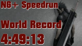 Crisis Core NG+ World Record in 4:49:13