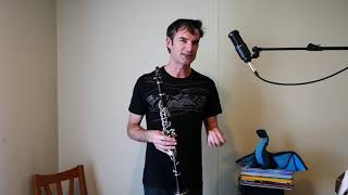 Catch It from 40 Modern Studies for Clarinet by James Rae