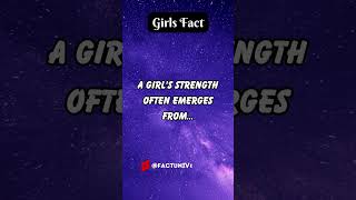 Tenacious Grace: Unveiling the Strength of Girls 💪🌸 | Girls Fact #Shorts #GirlsFact