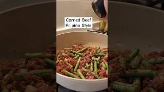 How to Cook Corned Beef Filipino Style 😋 #shorts #shortsfeed #trending #viral