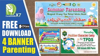 4 Banner Parenting Free Download