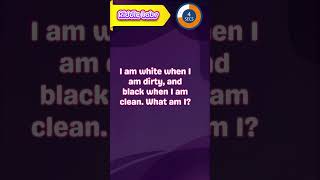 Dirty or Clean? White or Black? 🌑🌕 #riddles #brainteasers #riddle #brainchallenge  #riddlecommunity